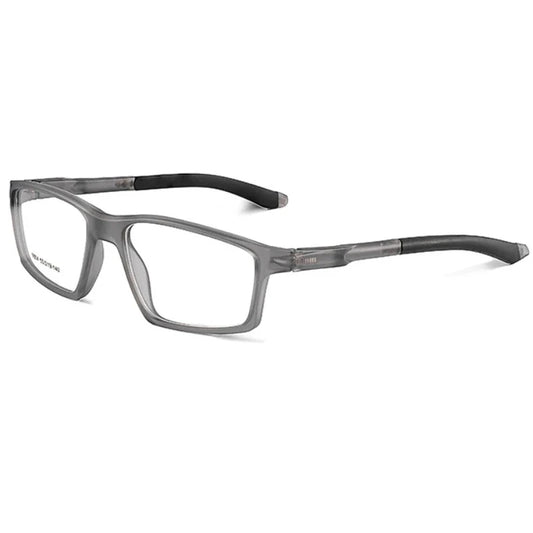 Geometry Sports Men Women Running Anti-dropout Reading Glasses TR90 Prescription Anti Blue Light Myopia Customized 9804