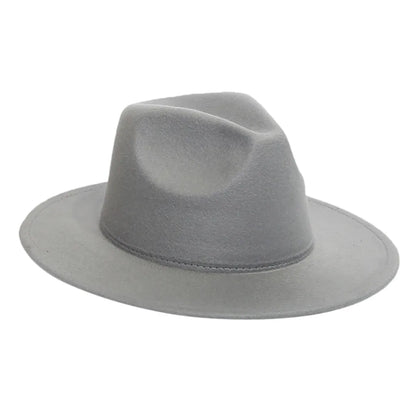 Women Fedora Hat Autumn Winter Luxury Men Top Hats Trendy Formal Wedding Decorate Black Green Panama Cap New Sombreros De Mujer