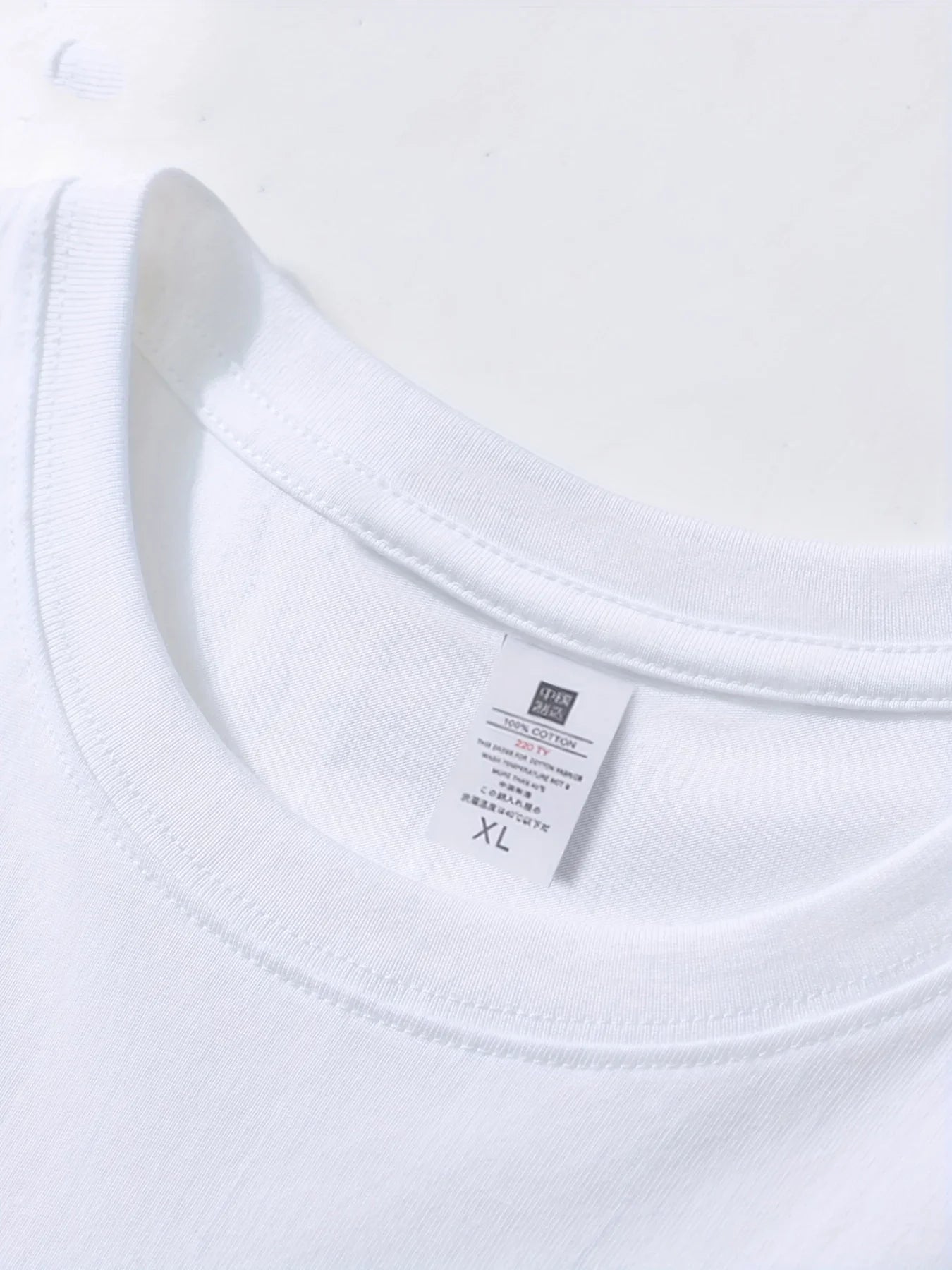 Men's summer 100% cotton fashionable casual loose Brooklyn New York printed sports round neck short sleeved T-shirt top