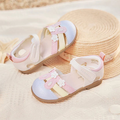 Girls Sandals Cool Children Summer Shoes Breathable Sweet Fashion Party Beach Kids Outdoor Sandal Anti Slip DB2261185