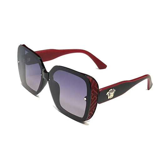 Fashion  Square Oversized Sunglasses for Women UV400 Sun Glasses Vintage Large Frame Sunglass Eyewear Brand Designer Oculos
