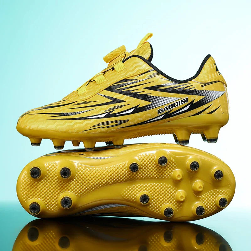 Kids Soccer Cleats Boys Football Boots Children Training Shoes Youth Ultralight Non-slip Sports Sneakers Breathable Comfortable