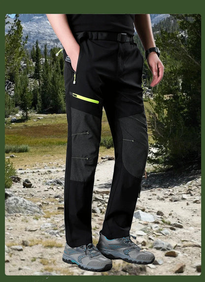 Free Belt Outdoor Cargo Pants Men Hiking Camping Quick Dry Pant Waterproof Elastic Spring Summer Climbing Trekking Trousers