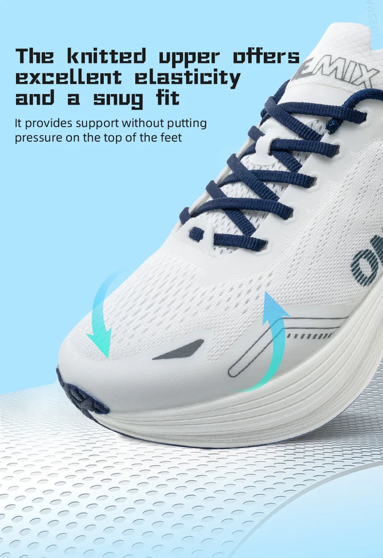 Bumper Max Jogging Running Shoes Unisex Lightweight Sneakers Road Wear-Resistant Fashion Sports Fitness Shoes