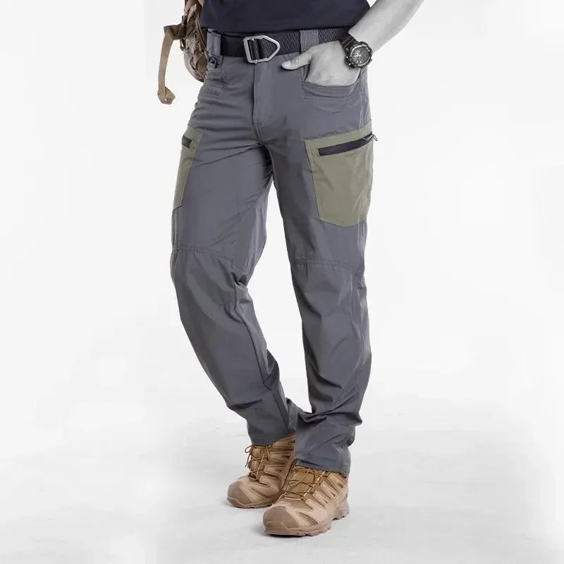 Summer Quick Drying Tactical Pants Men Outdoor Lightweight Thin Breathable Climbing Sport Hiking Pants Casual Work Trousers