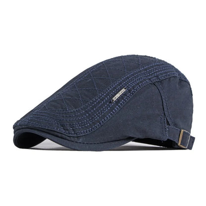 Men Women Beret Spring Autumn Cotton Flat Cap Ivy Gatsby Newsboy Hat Fashion Adjustable Vintage Cabbie Hats