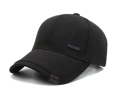 Unisex Hua Label Baseball Cap Hip Hop Adjustable Casual Hat Spring Autumn Outdoor Sunscreen Cap