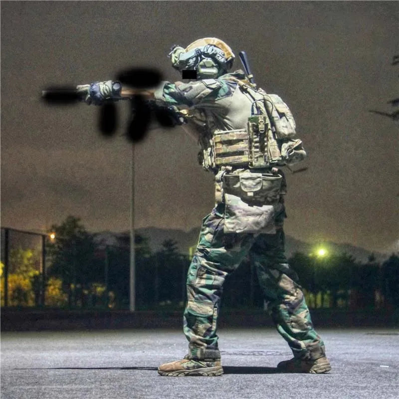 Outdoor Military Tactics Work Pants G3 Cargo Trousers Training Hiking GEN3 Green Spot Combat Tactical Pants Hunting Clothes Men