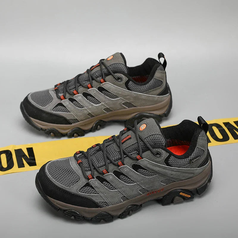 Hiking Shoes Men Designer Climbing Trekking Sneakers for Men Leather Outdoor Sports Work Man Shoes Run Shoes