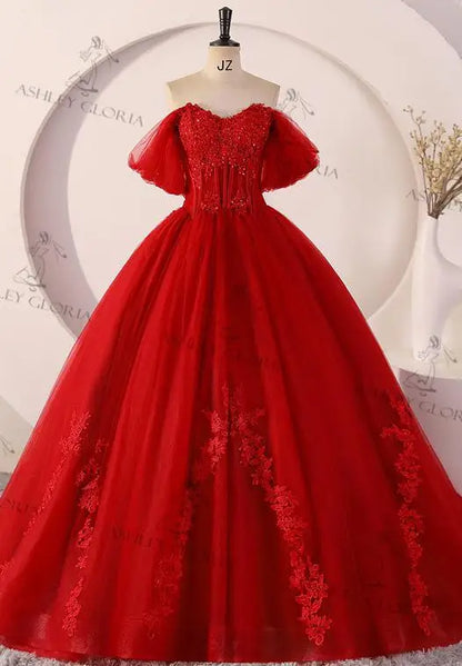 Sweet 15 Quinceanera Dresses Off The Shoulder Birthday Party Dress Formal Ball Gown 15 Year Old Dress Customized