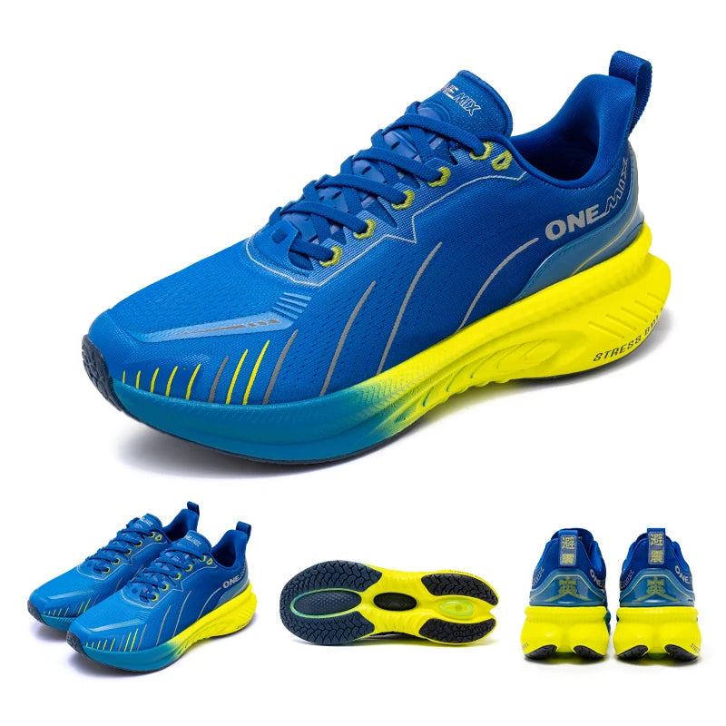 White Road Running Shoes for Men Air Cushion Outdoor Sport Shoes Male Trainers Summer Jogging Shoes Women Footwear