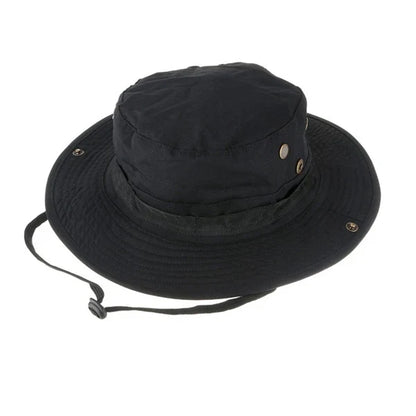 Camouflage Tactical Boonie Hats Camping Climbing Bucket Sniper Hat Men Outdoor Fishing Hiking Cap Sun Protective Boonie Caps