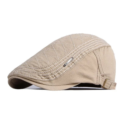 Men Women Beret Spring Autumn Cotton Flat Cap Ivy Gatsby Newsboy Hat Fashion Adjustable Vintage Cabbie Hats