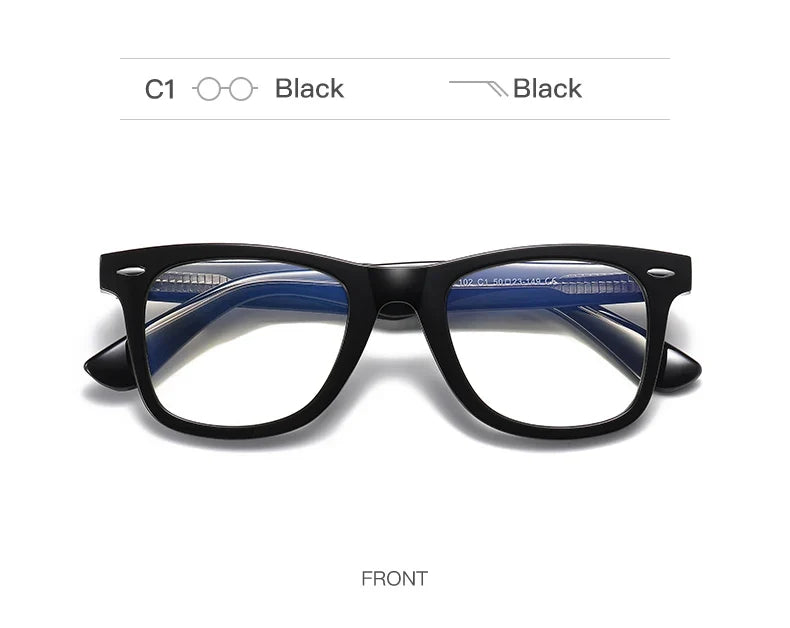 Personalized Fashion New Design Geometric Polygonal Reading Anti Blue Light Glasses Customizable Prescription PFD2102