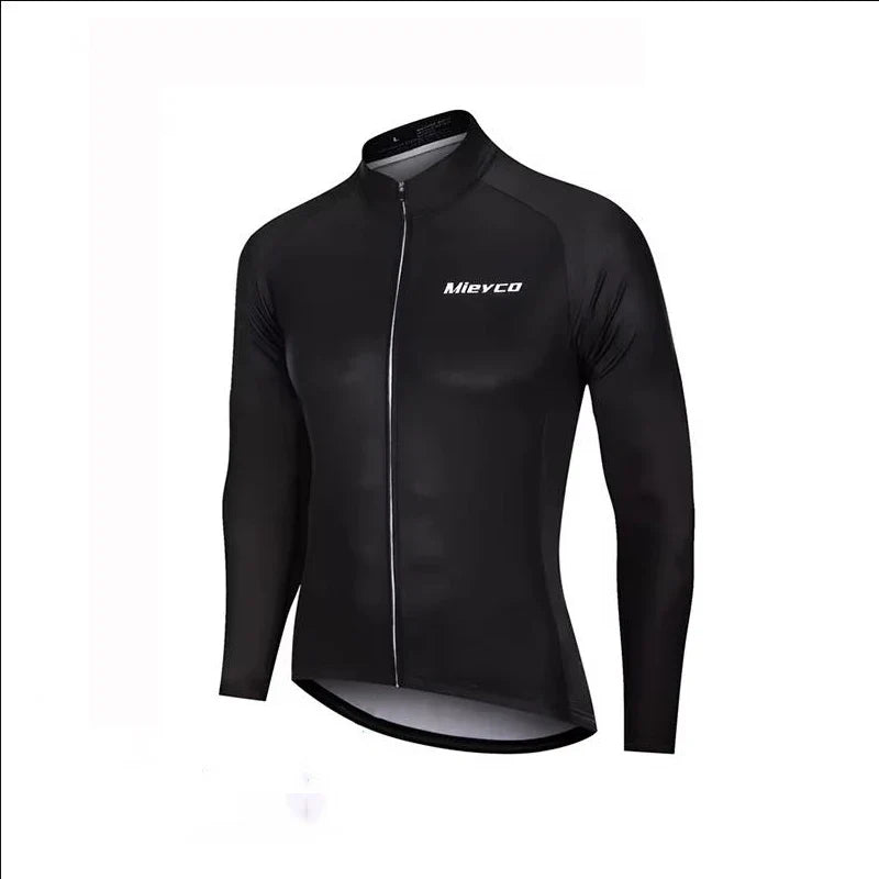 Fleece added Men Jersey Sets Ropa Ciclismo Hombre Winter long sleeves Cycling Clothing Triathlon Bib Shorts Suit Bike Uniform