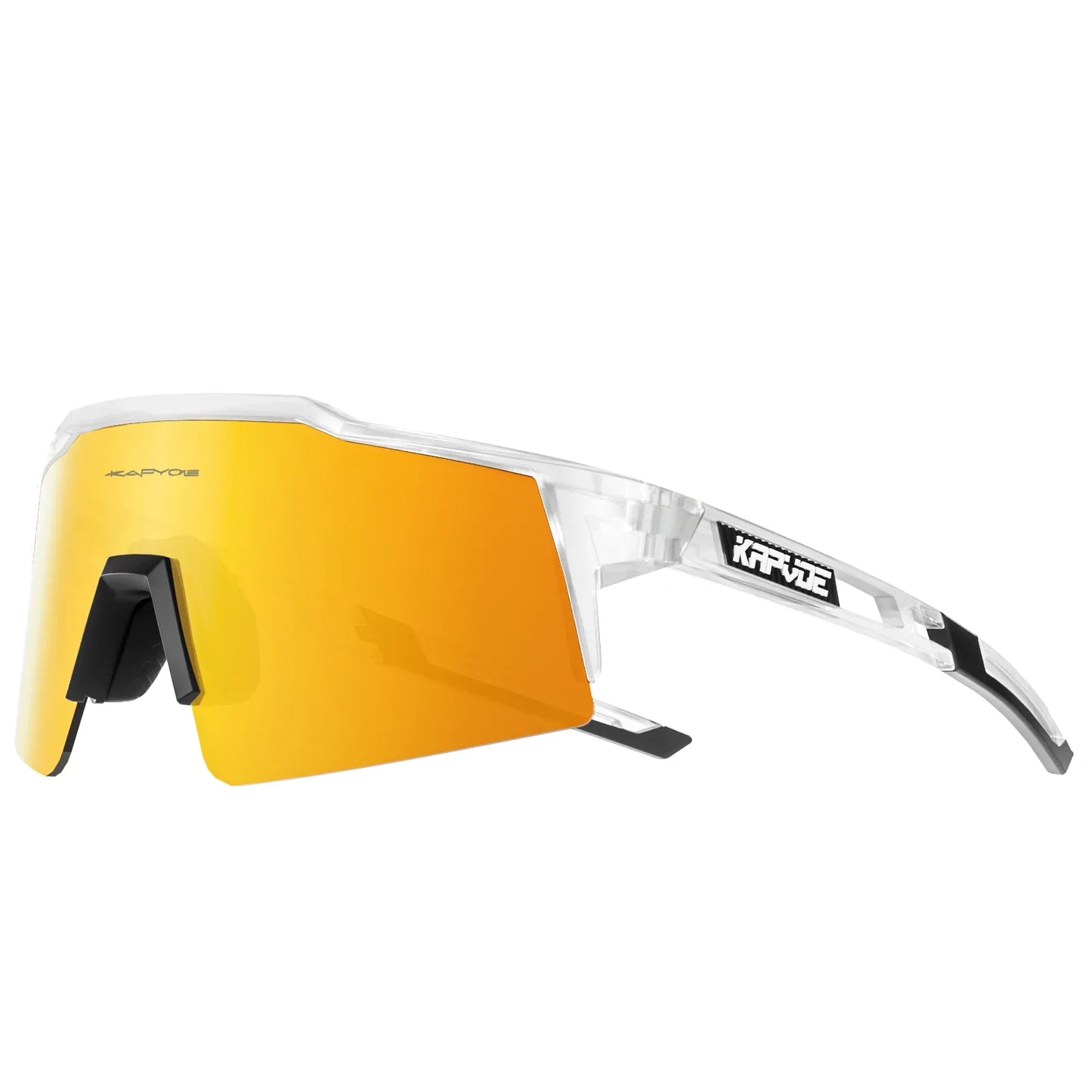 Cycling Sunglasses UV400 Cycling Glasses Polarized Built-in Myopia Frame Man Bicycle Eyewear Outdoor MTB Bike Goggles