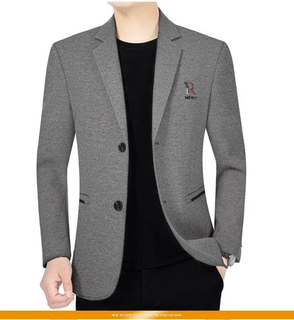 Brand 2026 Spring Business Blazer for Men Solid Autumn Casual Men's Jacket Blazer Fashion Single Breasted Suits Mens