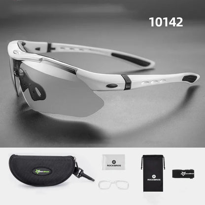 Bicycle Glasses Polarized Bike Sports Sunglasses Photochromic Men Women UV400 MTB Road Bike Goggles Outdoor Eyewear