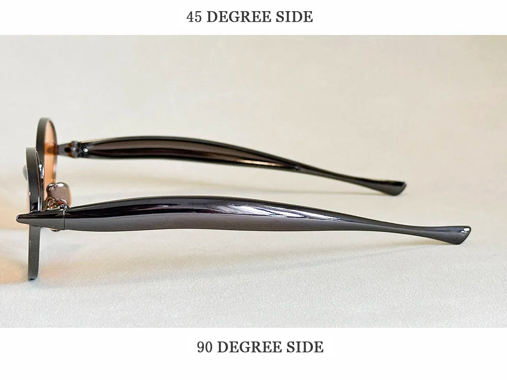 Oval Sunglasses Women Trendy 2025 Luxury Vintage Sunglass Fashion Glasses Dropshipping Lentes De Sol Mujer Lunette Soleil Femme