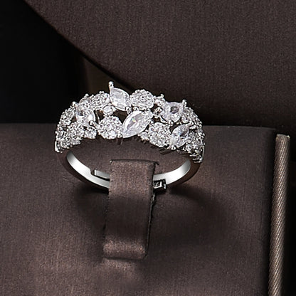 2024 Best Selling 4-piece Bridal Wedding Jewelry Set New Fashion Saudi Dubai Jewelry Set Women's Wedding Party Accessories Desig