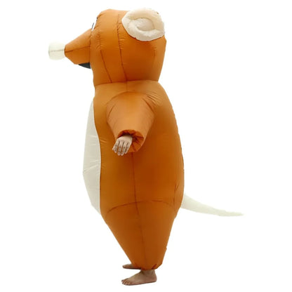 Adult Standing mouse Inflatable Costumes Christmas Anime Cosplay Costume Cute Mouse Mascot Fancy Party Role Play Disfraz