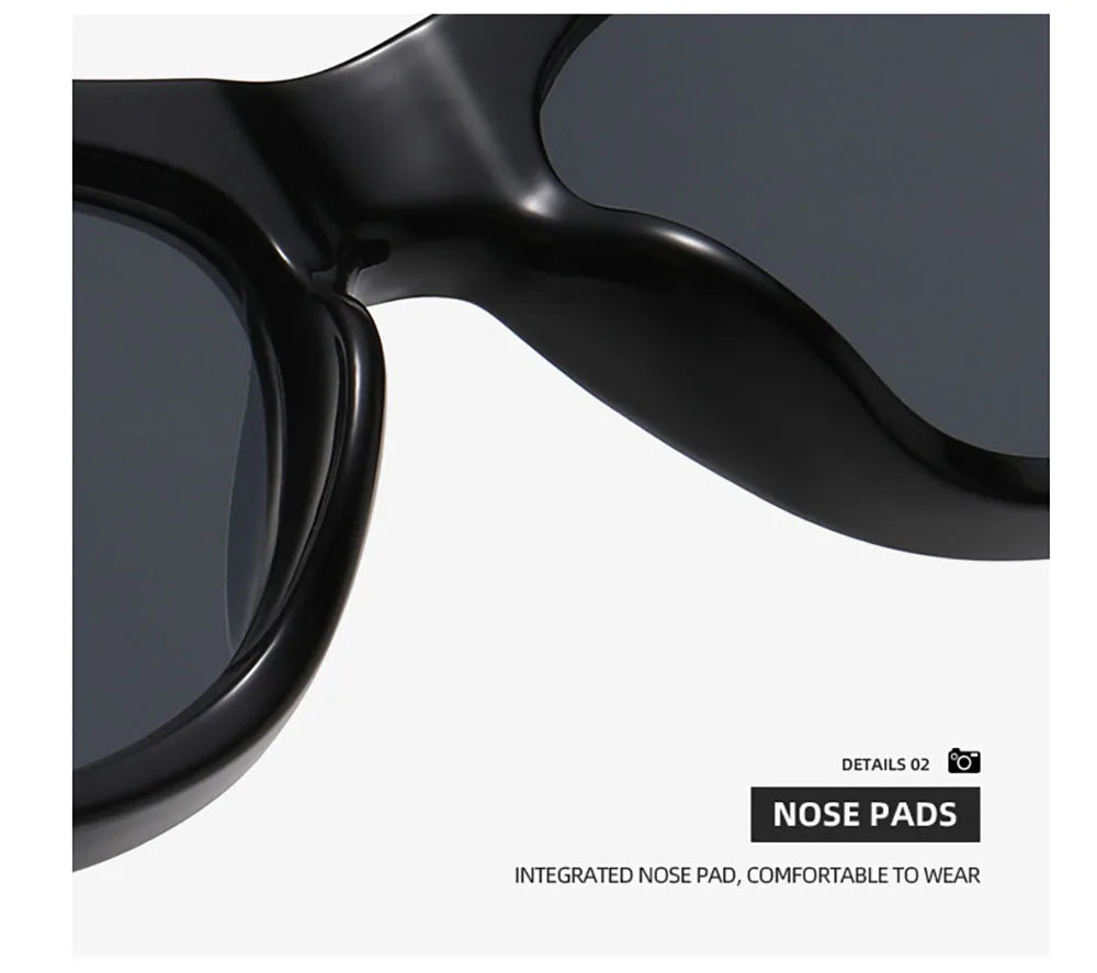 Designer Cat Eye Sunglasses Women Trendy 2026 Fashion Glasses Vacation Shades Luxe  Lunette Soleil Femme Lentes De Sol Mujer Sun