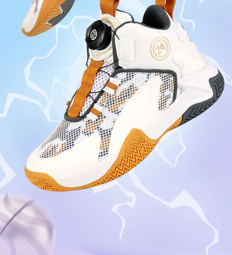 High-Quality Breathable Casual Basketball Shoes for Boys Fashionable Children's Footwear for Comfort And Style