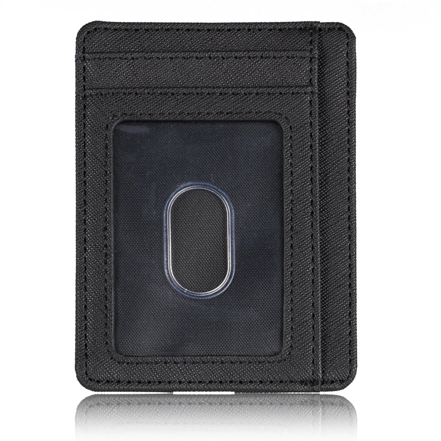 Blocking Wallet Business Card Cover for Case Super Thin Men Leather Credit Card Holder Card Travel Wallet Minimalist Wallet