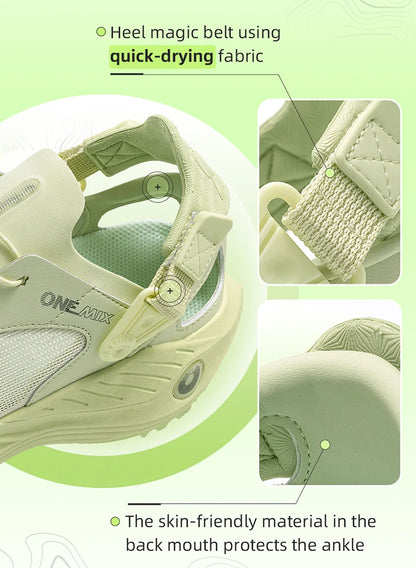 Summer Outdoor Water Shoes for Men And Women Breathable Non-slip Thick Sole Cushioned Speed Interference Casual Shoes