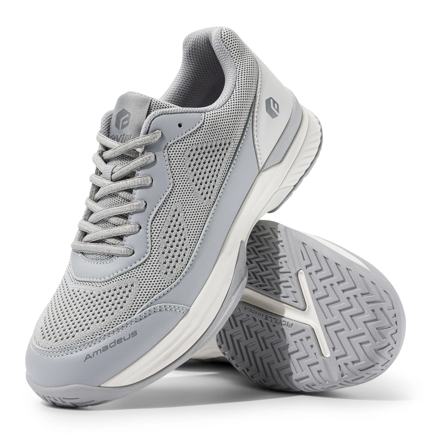 Extra Wide Pickleball Shoes Gym Sports Tennis Shoes for Men Casual Sneakers All Court Racquetball Athletic Arch Support