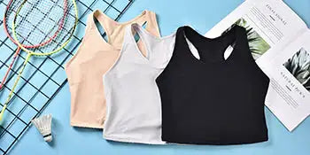 Transgender FTM Breathable Half Chest Binder Tank Top