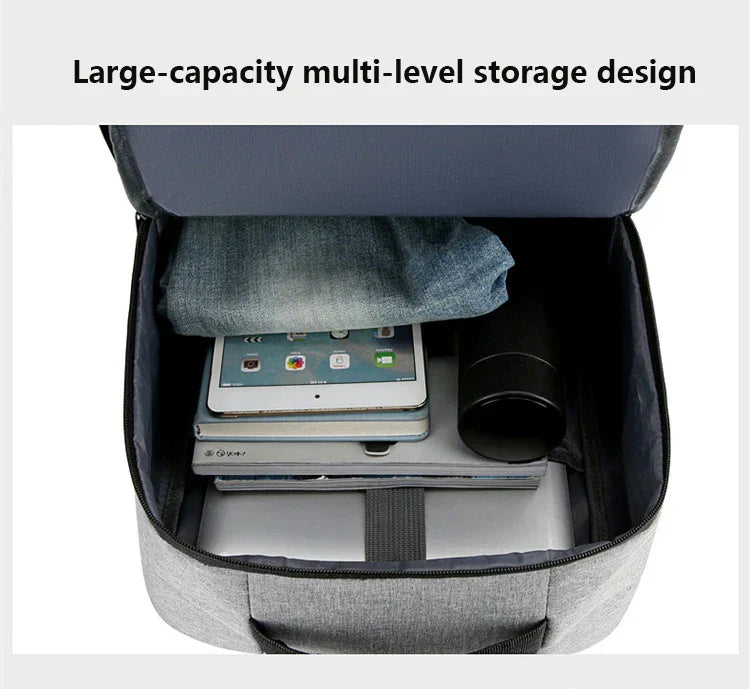 Waterproof Business Backpack Men USB School Backpacks 15.6 Inch Laptop Backpack Large Capacity Bagpacks for Men Back Pack Bags