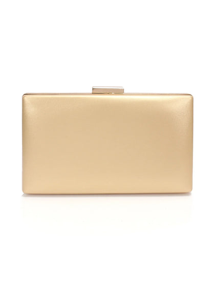 PU Fashion Female Evening Bags Golden Luxury Small Clutch Chain Shoulder Flap Design Handbags Purse