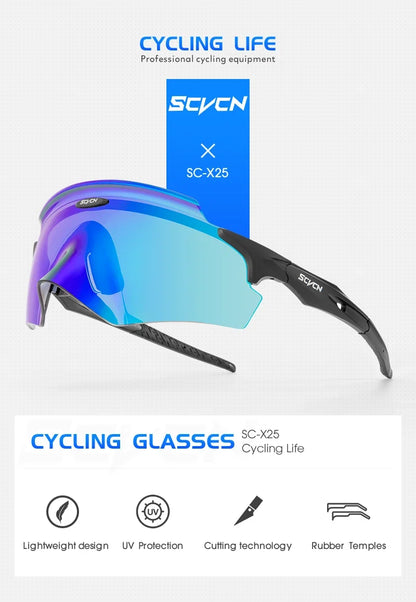 Men's Cycling Glasses Outdoor Sport Runing Sunglasses Women MTB Bike Bicycle Goggles Road Riding Fishing Hiking Eyewear