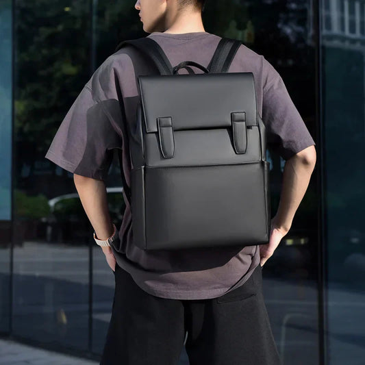 Cross-border New Men's Backpack High-end Casual Versatile Business Laptop Bag Daily Commute Large Capacity Backpack