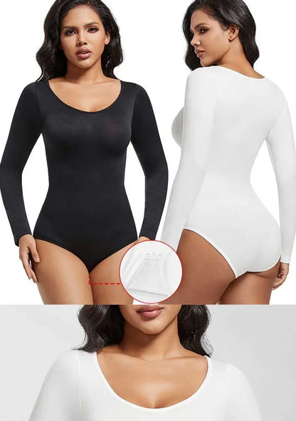Body Shapewear Bodysuit Tummy Control Women Hooks Crotch Body Shaper Jumpsuit for Abdomen Control