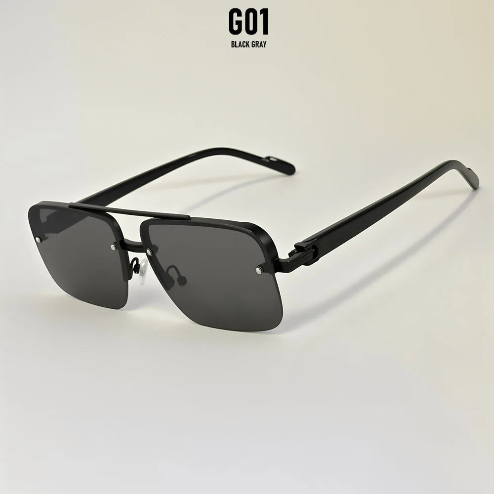UV400 Protection Square Sunglasses Women Trendy Vintage Retro Fashion Glasses Driving Sunglass Men Lentes De Sol Mujer Zonnebril