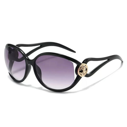 New Classic Oval Sunglasses Women Retro Lady Shades Driving Luxury Eyewear Fashion Ladies Sun Glasses UV400 Oculos De Sol
