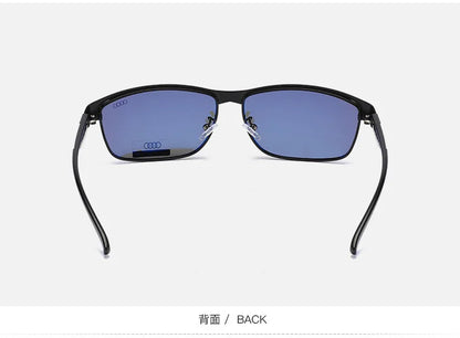 Luxury brands AUDI Sunglasses for Men Polarized Sun Glassesn UV400 Driving Motorcycle Outdoor Cycling Glasses AntiGlare Lens 551