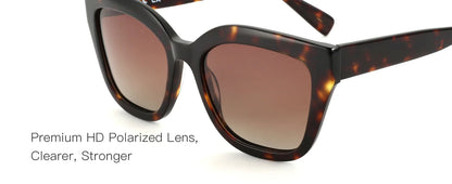 Butterfly Prescription Sunglasses Handmade Acetate Polarized Myopia Sun Glasses Square Optical Shades for Women