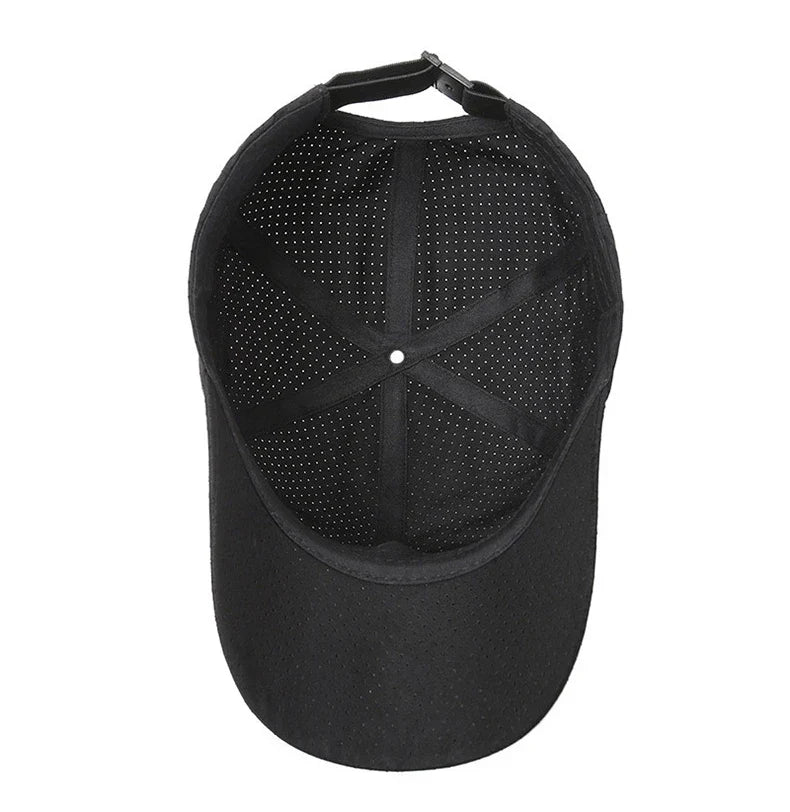 Unisex Simple Cross Water Drop Embroidery Baseball Caps Spring and Autumn Outdoor Adjustable Casual Hat Sunscreen Hat