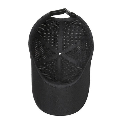 Unisex Simple Cross Water Drop Embroidery Baseball Caps Spring and Autumn Outdoor Adjustable Casual Hat Sunscreen Hat