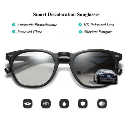 Aluminum Polarized Sunglasses Women Men Photochromic Sun Glasses UV400 High Quality Chameleon Driving Goggles Eyewear Gafas