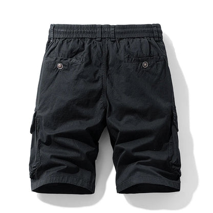 Summer Men Cargo Cotton Shorts Mens Beach Multi Pocket Shorts Pants Man Spring Casual Fashion Joggers Shorts Male Dropshipping
