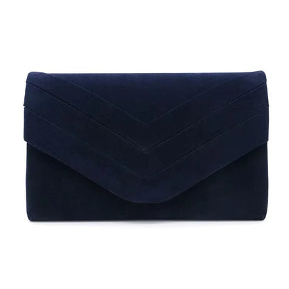 Velvet Women's Evening Bags Formal Party Clutches Wedding Purses Cocktail Prom Handbags Luxury Chain Shoulder Messenger Bags