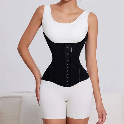 U-shaped Waist Trainer Corset Workout Body Shaper Breast Lifted Waist Trainer Soft Steel Bone Slimming Women's Shapewear