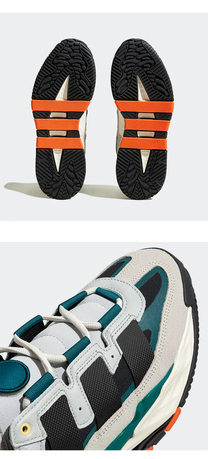 Official Authentic Three Stripes Unisex Breathable Wear-resistant Casual Sports Shoes ID4086