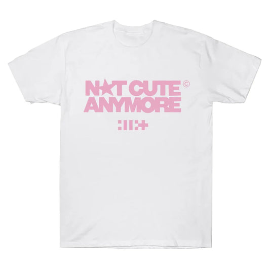 ILLIT Not Cute Anymore Album T Shirts ILLIT Girl Band T-shirt Korean Fashion Summer Women Men Fashion Harajuku Kawaii T-shirt