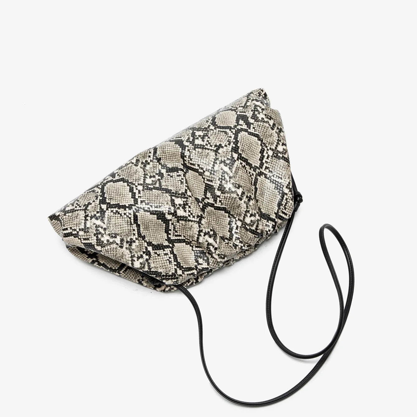 2026 Ruched Serpentine Dumpling Bags Women Pouch Handbag Cloud Clutch Snake Pattern Shoulder Crossbody Bag Luxury Designer Bag