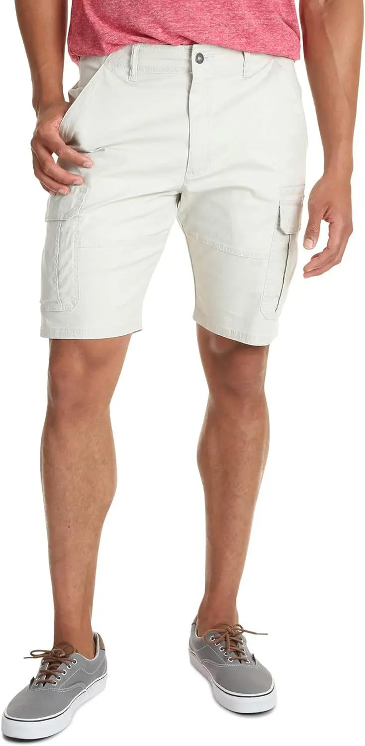 Men Cargo Shorts Men Multi Pocket Tactical Shorts Men Outdoor Casual Hiking Camping Straight Fit Shorts Breathable Mens Shorts